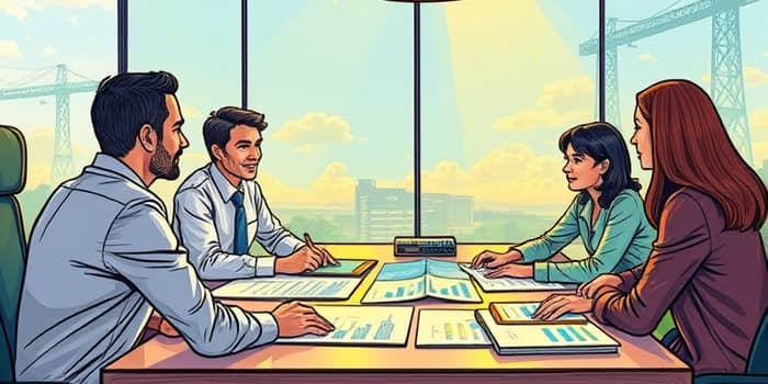 Travail avec un conseiller financier